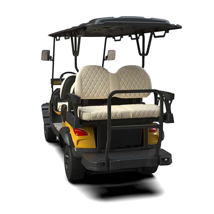 Low Chassis 4+2 Seater Golf Cart