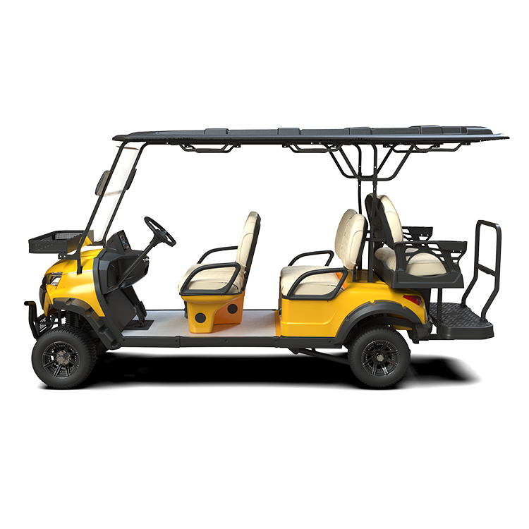 Low Chassis 4+2 Seater Golf Cart